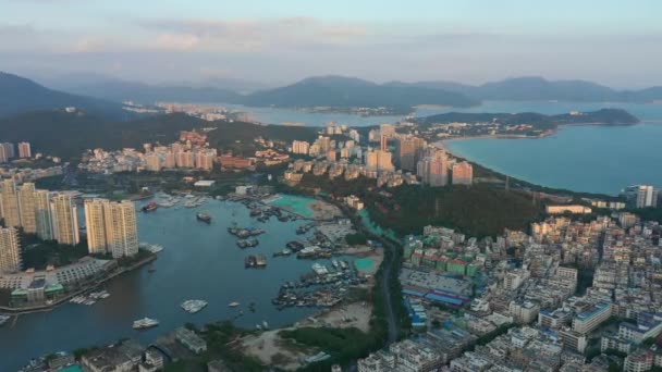 Sanya Chine Septembre 2018 Panorama Aérien Île Hainan Vers Septembre — Video