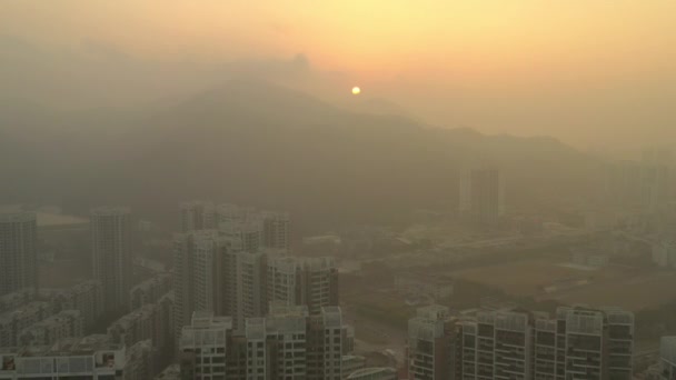 Vista sul paesaggio urbano della città di Macao — Video Stock