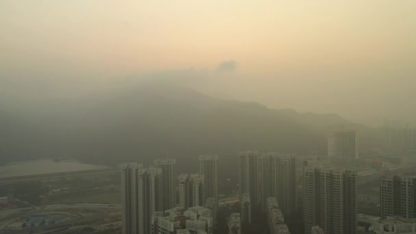 Vue sur le paysage urbain de Macao — Video
