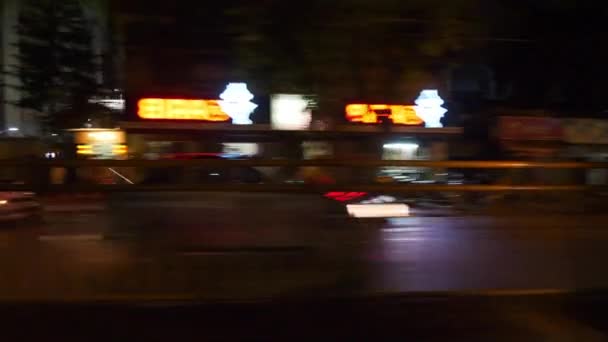 Bangalore India Septiembre 2018 Día Bangalore Centro Ciudad Tráfico Calle — Vídeos de Stock