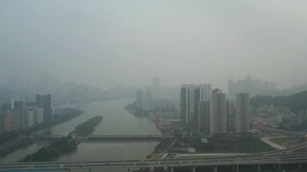 Vista de paisagem urbana da cidade de Macau — Vídeo de Stock
