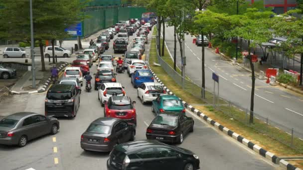 Kuala Lumpur Malasia Septiembre 2018 Día Kuala Lumpur Centro Ciudad — Vídeo de stock