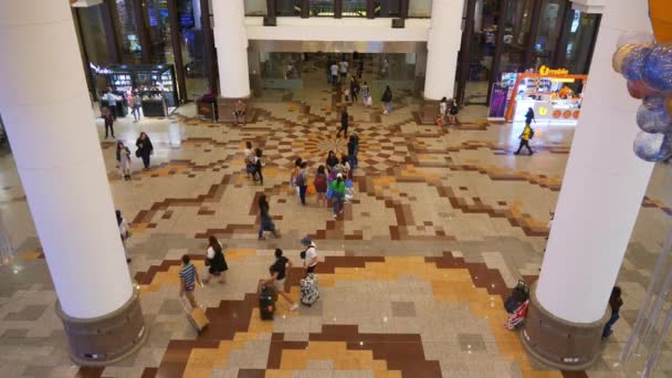 Kuala Lumpur Malezja Styczeń 2018 Czas Nocny Kuala Lumpur Centrum — Wideo stockowe