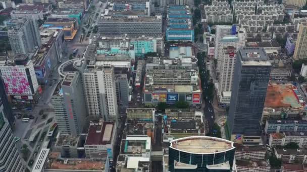 Σενζέν Κίνα Οκτώβριος 2018 Ημέρα Shenzhen Αστικό Τοπίο Πανόραμα Γύρω — Αρχείο Βίντεο