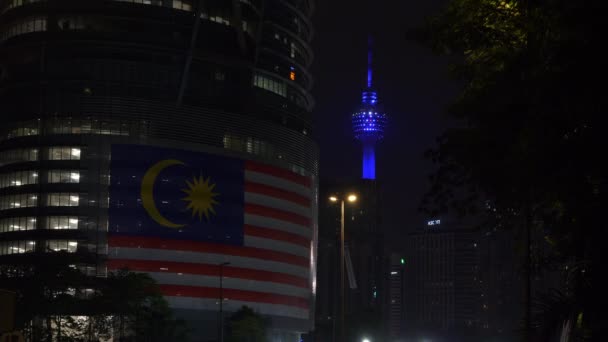 Kuala Lumpur Malezja Maja 2018 Kuala Lumpur Panorama Powietrzna Centrum — Wideo stockowe