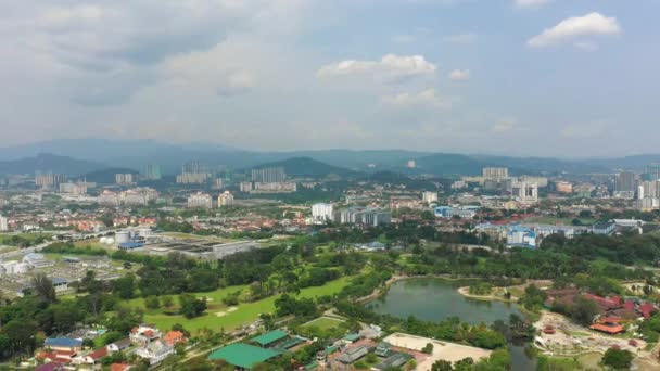 Kuala Lumpur Malaisie Septembre 2018 Journée Ensoleillée Kuala Lumpur Centre — Video