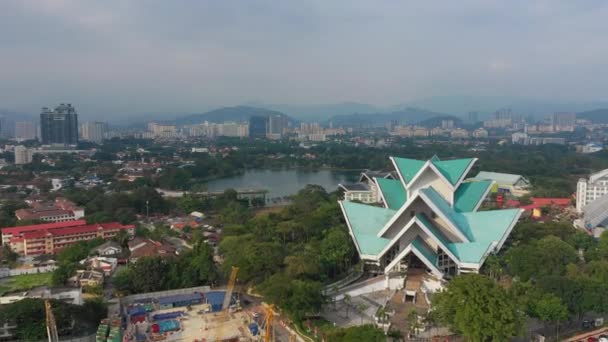 Kuala Lumpur Malasia Septiembre 2018 Día Soleado Kuala Lumpur Panorama — Vídeo de stock