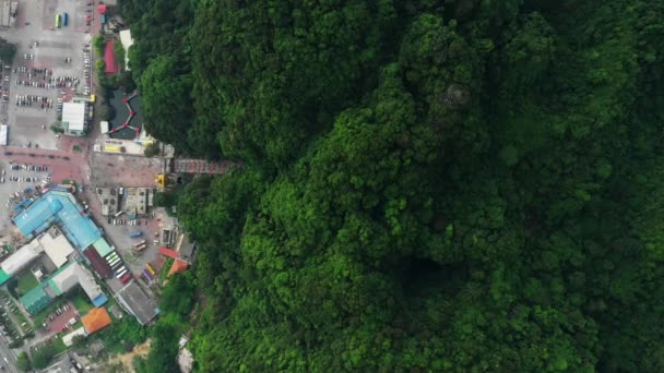 Κουάλα Λουμπούρ Μαλαισία Σεπτεμβρίου 2018 Kuala Lumpur City Aerial Topdown — Αρχείο Βίντεο