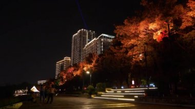 Kuala Lumpur, Malezya - 25 Haziran 2019: kuala lumpur aydınlatmalı şehir merkezi panoraması 4k dolaylarında 25 Haziran 2019 kuala lumpur, Malezya 