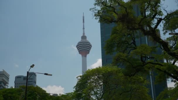Κουάλα Λουμπούρ Μαλαισία Σεπτεμβρίου 2019 Kuala Lumpur Εναέρια Πανόραμα Περίπου — Αρχείο Βίντεο