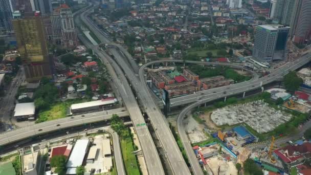 Kuala Lumpur Malaysia Junho 2019 Hora Dia Kuala Lumpur Centro — Vídeo de Stock