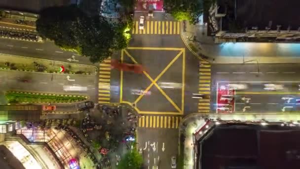 Kuala Lumpur Malaisie Juin 2019 Nuit Kuala Lumpur Centre Ville — Video