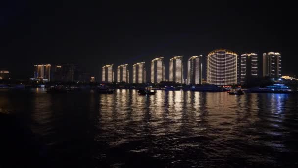 Kuala Lumpur Maleisië Juni 2019 Kuala Lumpur Verlicht Panorama Circa — Stockvideo