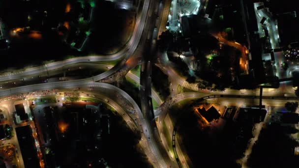 Kuala Lumpur Malaysien Juni 2019 Tagsüber Kuala Lumpur Stadtverkehr Strasse — Stockvideo