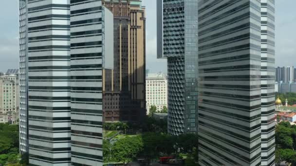 Singapore Singapore May 2019 Panoramic Day Time Footage View Singapore — Stock Video