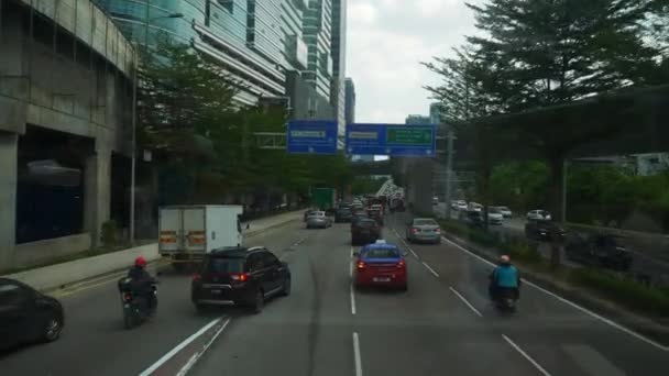 Kuala Lumpur Malaysia September 2018 Day Time Kuala Lumpur City — Stock Video