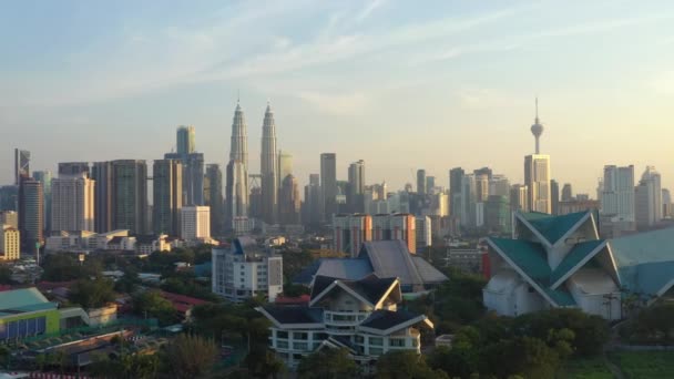 Κουάλα Λουμπούρ Μαλαισία Ιουνίου 2019 Ημέρα Ώρα Κουάλα Λουμπούρ Στο — Αρχείο Βίντεο