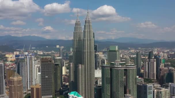 Kuala Lumpur Malaysia Junho 2019 Hora Dia Kuala Lumpur Downtown — Vídeo de Stock