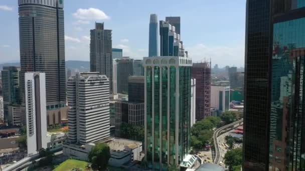 Kuala Lumpur Malaysia Giugno 2019 Ora Legale Kuala Lumpur Downtown — Video Stock