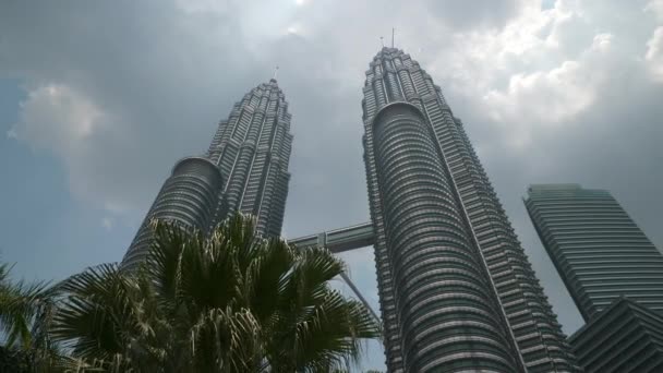 Kuala Lumpur Malasia May 2018 Kuala Lumpur Downtown Aerial Panorama — Vídeos de Stock