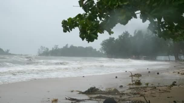 Middellandse Zee kust landschap — Stockvideo