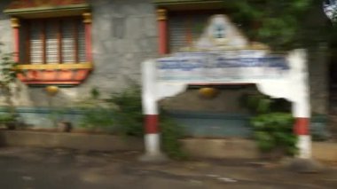 gün zaman bangalore şehir trafik sokak hava panorama 4k Hindistan 