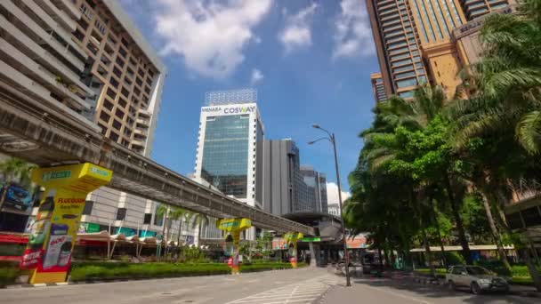 Kuala Lumpur Malaysia June 2019 Day Time Kuala Lumpur Downtown — Stock Video