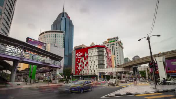 Kuala Lumpur Malasia Junio 2019 Hora Del Día Kuala Lumpur — Vídeos de Stock