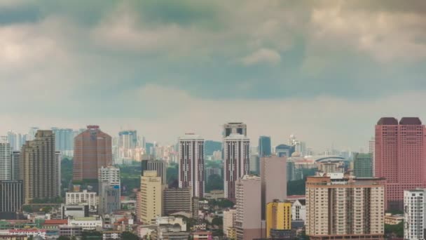 Kuala Lumpur Malaysia Junho 2019 Hora Dia Kuala Lumpur Downtown — Vídeo de Stock