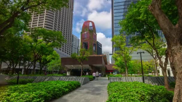 Cingapore Cingapore Maio 2019 Vista Panorâmica Centro Cidade Singapura Com — Vídeo de Stock