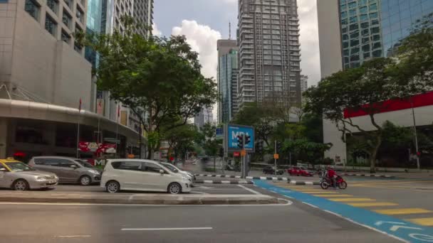 Kuala Lumpur Malaysia Juni 2019 Dag Tid Kuala Lumpur Centrum — Stockvideo