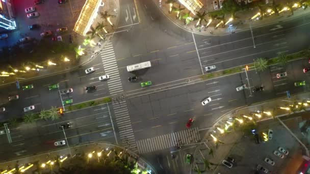 Stadsgezicht uitzicht over Macau stad — Stockvideo