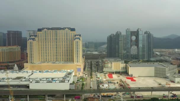 Panorama Paisagem Urbana Ilha Macau Imagens China — Vídeo de Stock