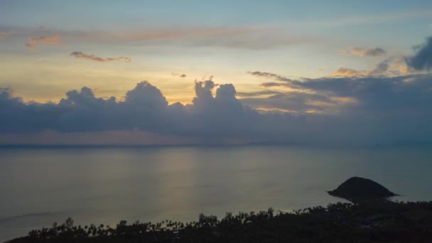 Mar Mediterrâneo Paisagem costeira — Vídeo de Stock