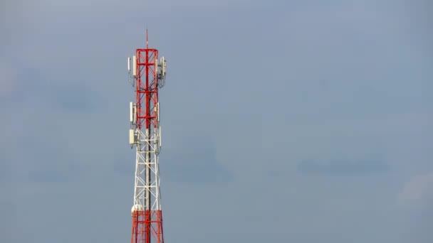 Insel Samui Tag Zeit Mobiles Turm Panorama Zeitraffer Thailand — Stockvideo