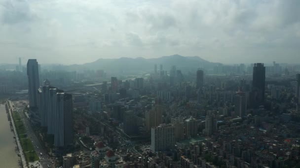 Macao Taipa Island Cityscape Panorama Cakupan — Stok Video