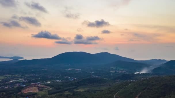 Ландшафтне узбережжя Середземного моря — стокове відео