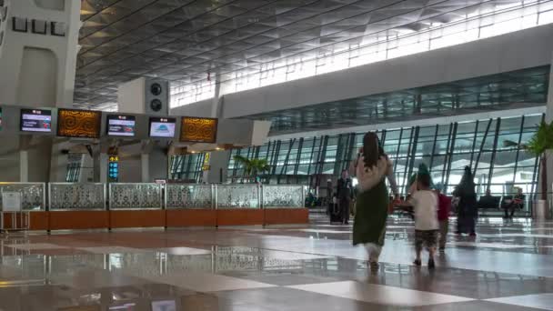 Aeroportul Interior Timp Cronometru Imagini Viena — Videoclip de stoc