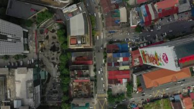 KUALA LUMPUR, MALAYSIA - SEPTEMBER 25 2018: kuala lumpur şehir merkezi panorama 4k circa 25 Eylül 2019 kuala lumpur, malaysia.r, malaysia.