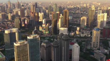 KUALA LUMPUR, MALAYSIA - SEPTEMBER 12020: kuala lumpur şehir merkezi havacılık panoraması 4k circa September 1 2020 kuala lumpur, malezya.