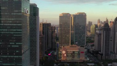 KUALA LUMPUR, MALAYSIA - SEPTEMBER 12020: kuala lumpur şehir merkezi havacılık panoraması 4k circa September 1 2020 kuala lumpur, malezya.