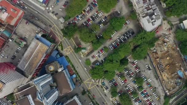 Kuala Lumpur Malasia Septiembre 2018 Kuala Lumpur Downtown Aerial Panorama — Vídeos de Stock