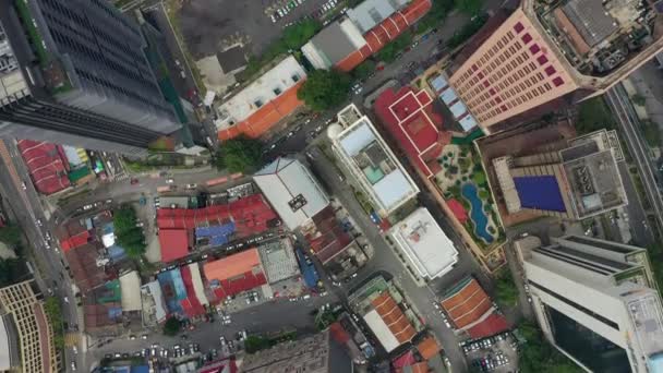 Kuala Lumpur Malaysia Wrzesień 2018 Kuala Lumpur Panorama Powietrzna Centrum — Wideo stockowe