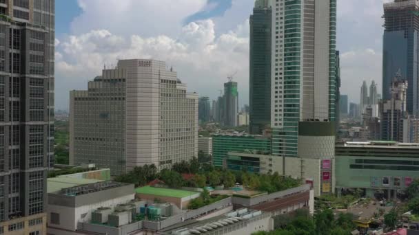Kuala Lumpur Malásia Setembro 2020 Kuala Lumpur Downtown Aerial Panorama — Vídeo de Stock