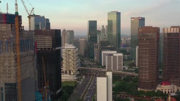 Kuala Lumpur Malaysia Září 2020 Kuala Lumpur Centru Vzdušného Panorama — Stock video