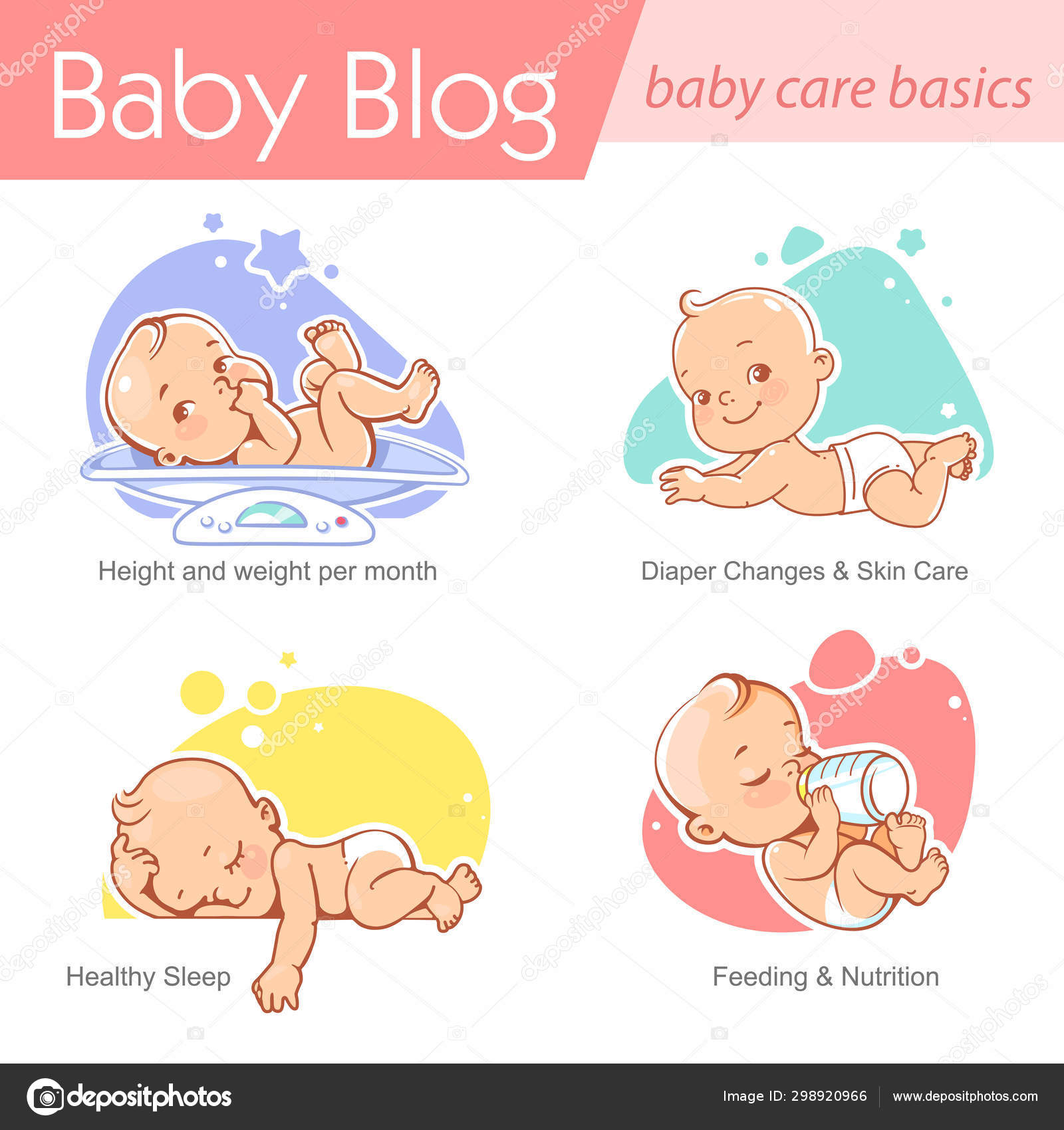 https://st4.depositphotos.com/6027682/29892/v/1600/depositphotos_298920966-stock-illustration-set-of-baby-illustration-first.jpg