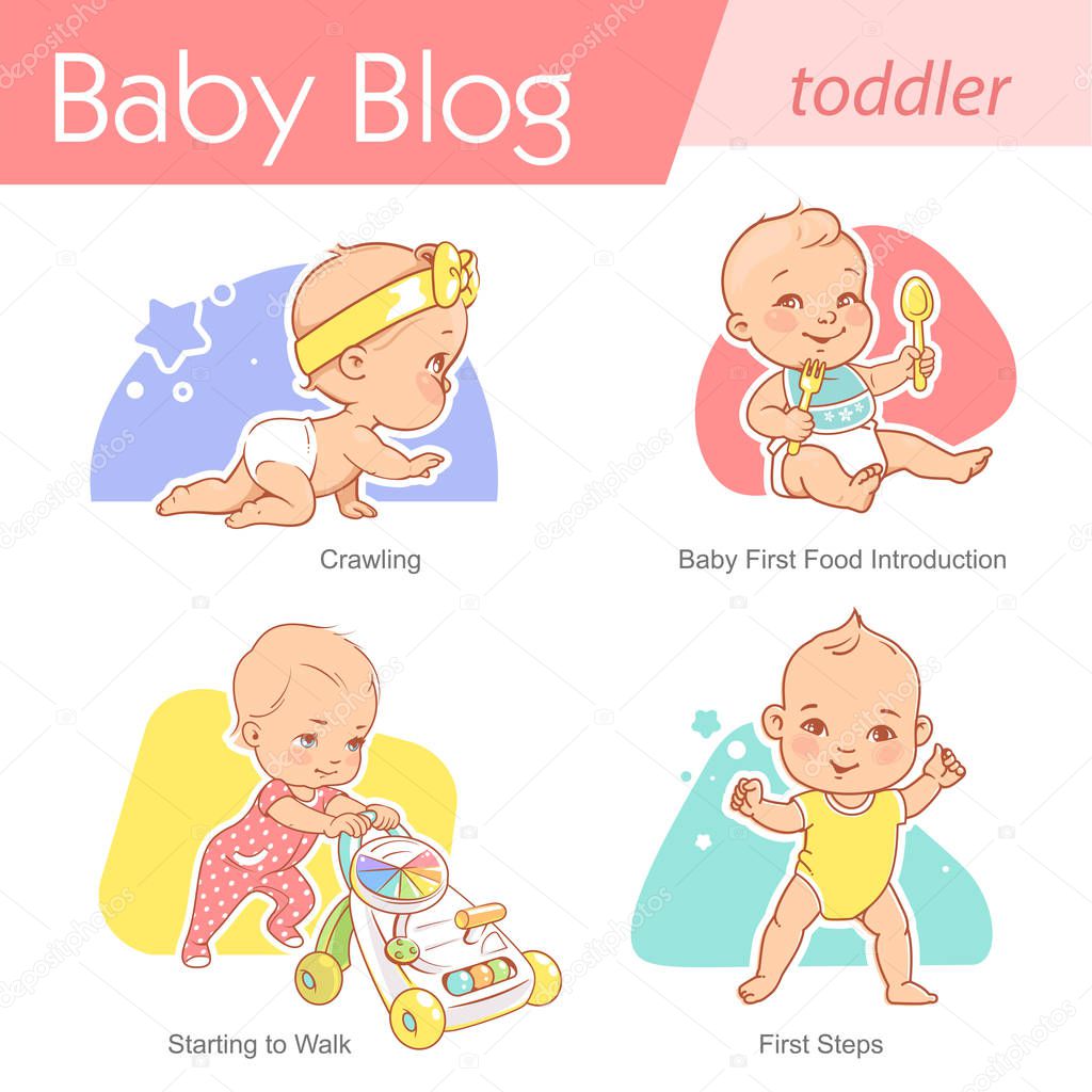 when should a baby crawl and walk