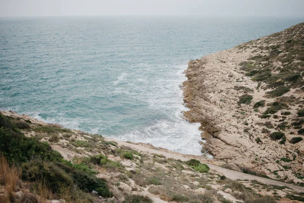 西班牙的一个小海湾 — 图库照片