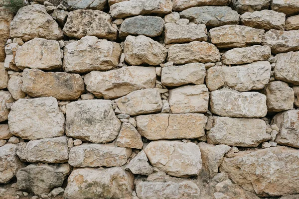 Muralla Las Antiguas Piedras Arenosas España — Foto de Stock