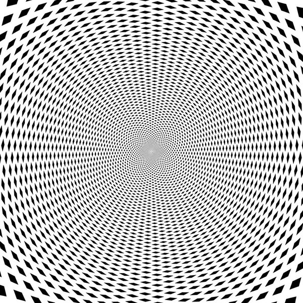 Psychedelic optical spin illusion background. Illusion of motion effect image.